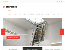 Tablet Screenshot of afstaircases.com